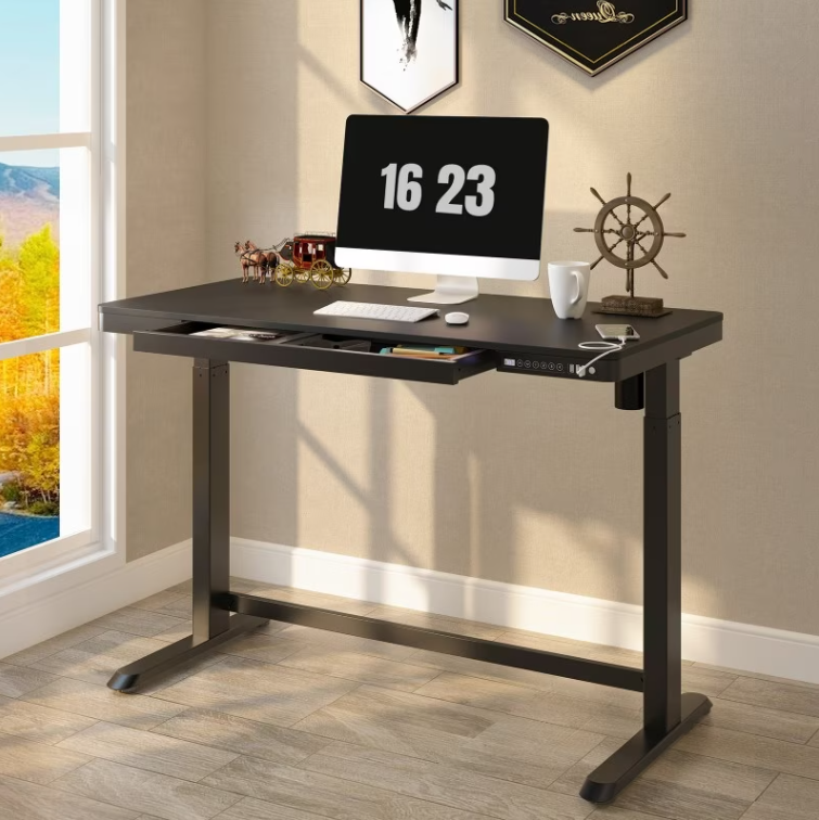 Heavy Duty Height Adjustable Desk for Offices & Homes, Model: Flexi_EW9_HD