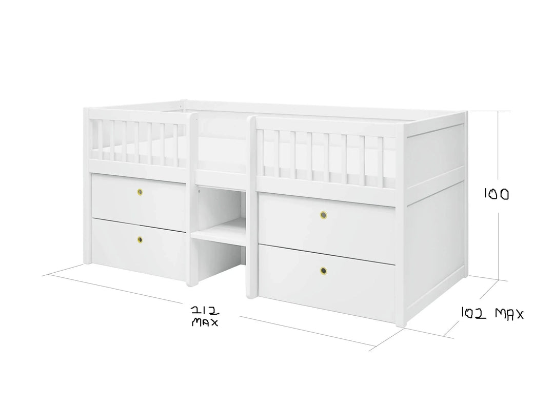 Flexa Freya Single Storage Bed