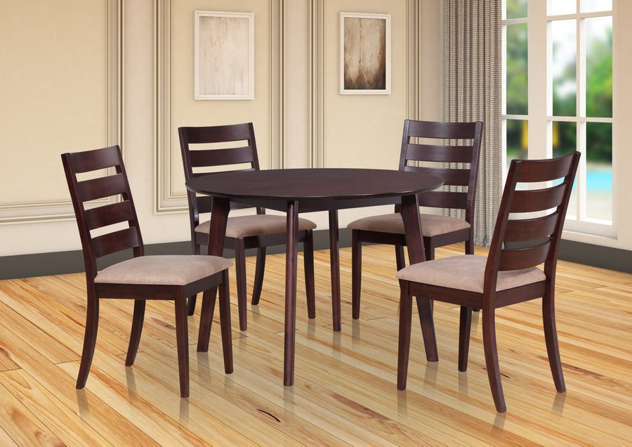 Amber Dining Set, 1 + 4 Chairs