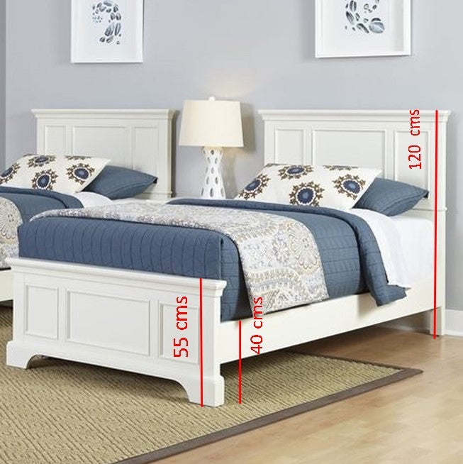 Amalfi Single Bed, 90/120 - Classic Furniture Dubai UAE