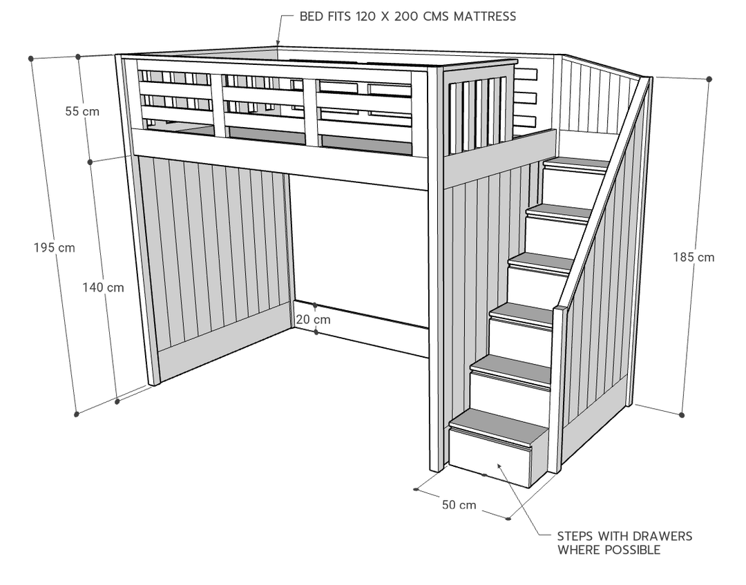Catalina Loft Bed