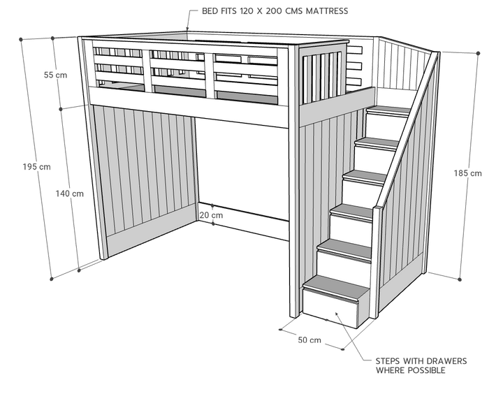 Catalina Loft Bed
