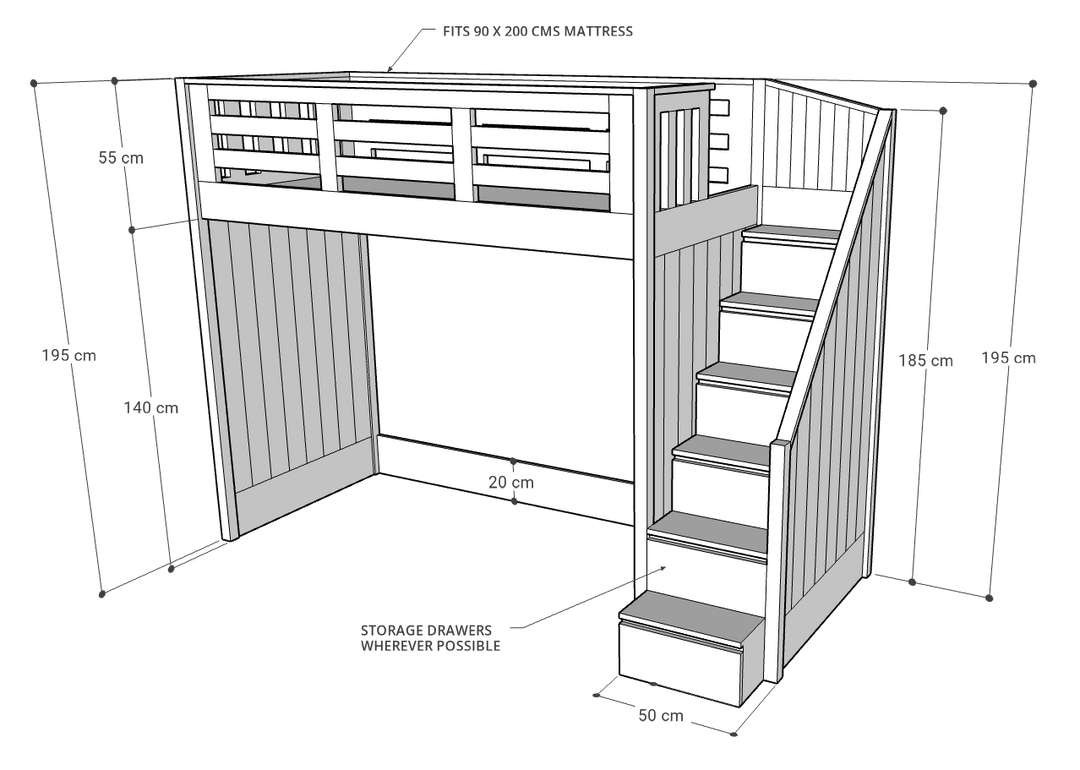 Catalina Loft Bed