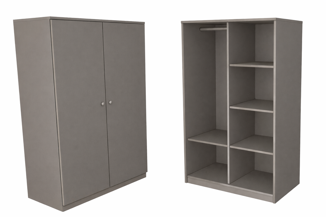 Compa Loft Bed with Cupboard & Desk