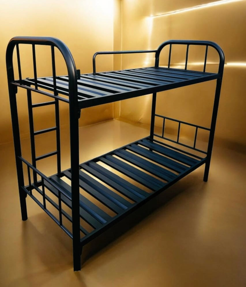Army Steel Bunk Bed, 55 kgs