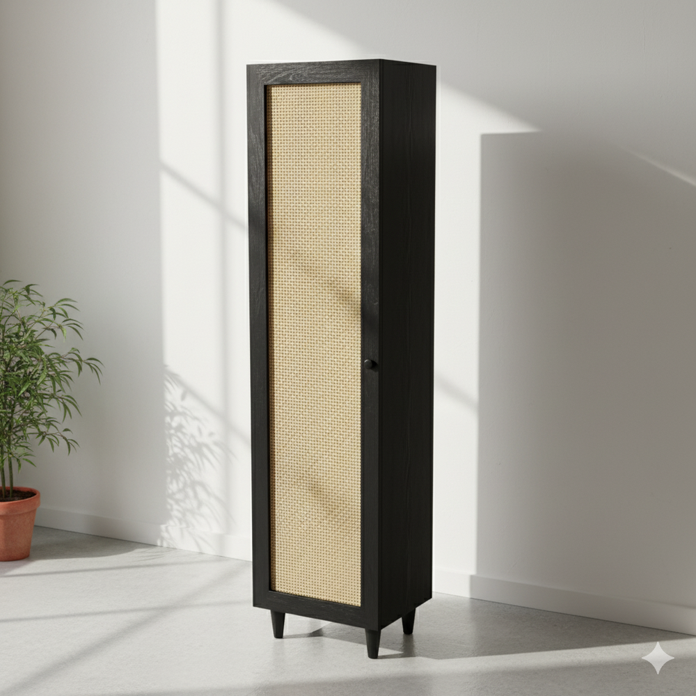 Rattan Storage Cabinet, Custom Madef