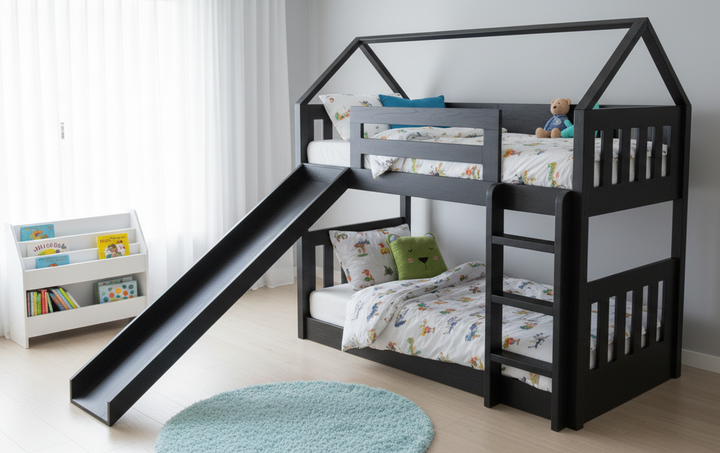 McHouse Bunk Bed with Slide