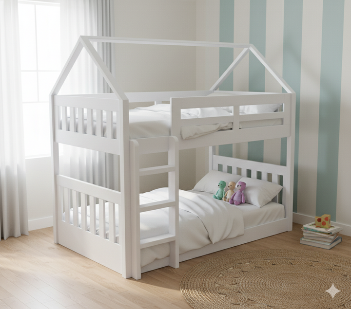 McHouse Bunk Bed, 120 x 200 cms