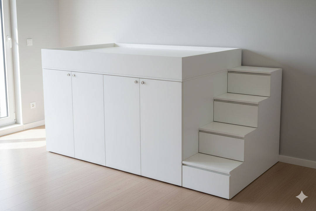 MAGA Storage Loft Bed, Custom Made