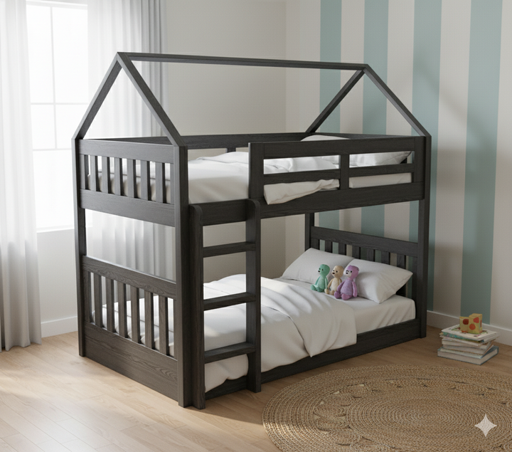 McHouse Bunk Bed, 120 x 200 cms