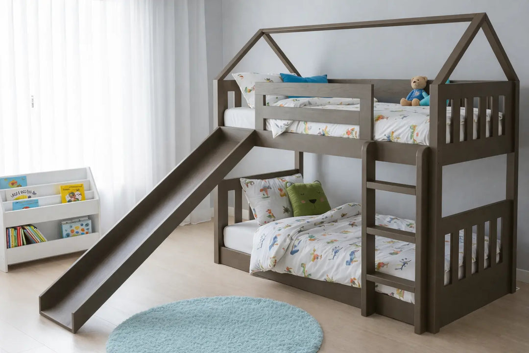 McHouse Bunk Bed with Slide