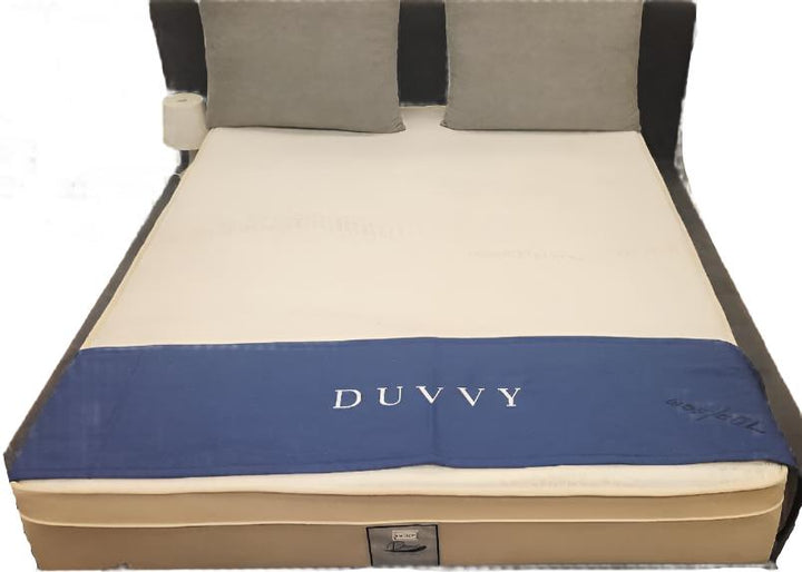 Duvvy Pocketed Spring + Latex Top Mattress, Soft