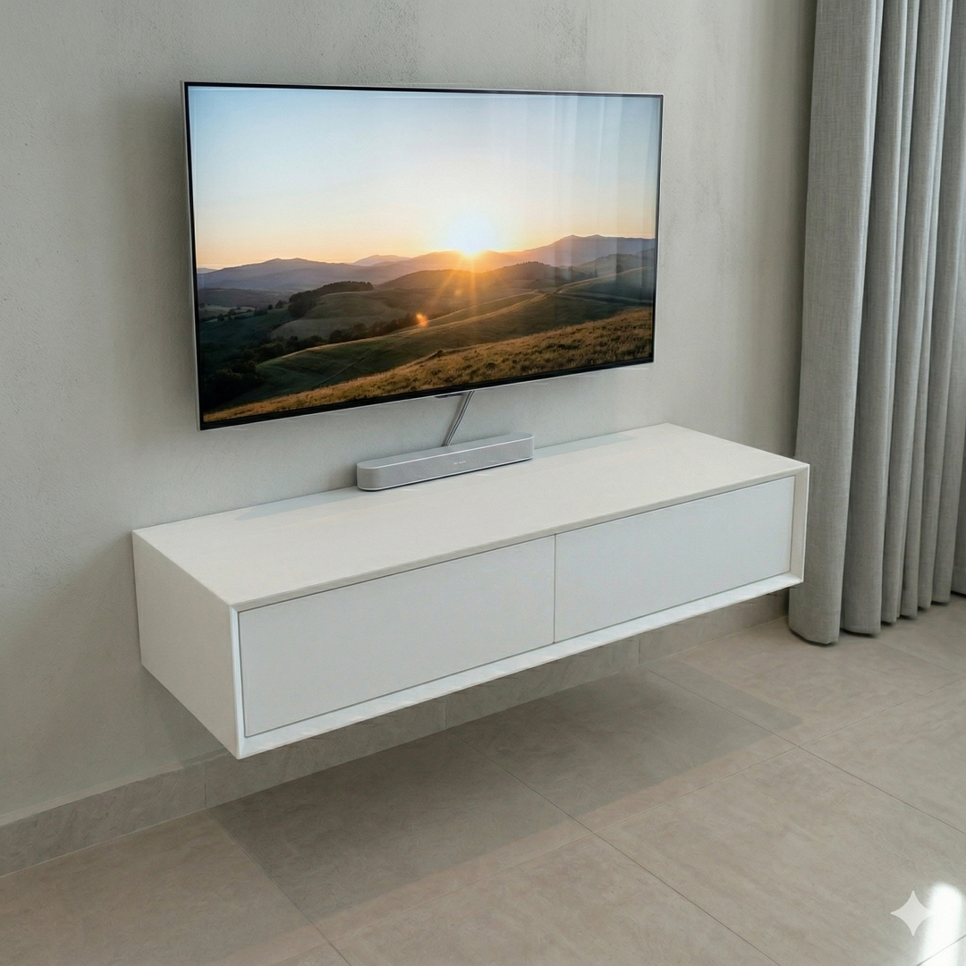 Klaus Wall Mounted TV Unit, 120 cms