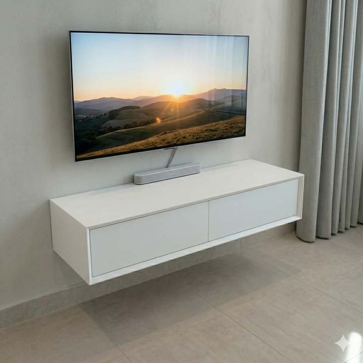 Klaus Wall Mounted TV Unit, 120 cms