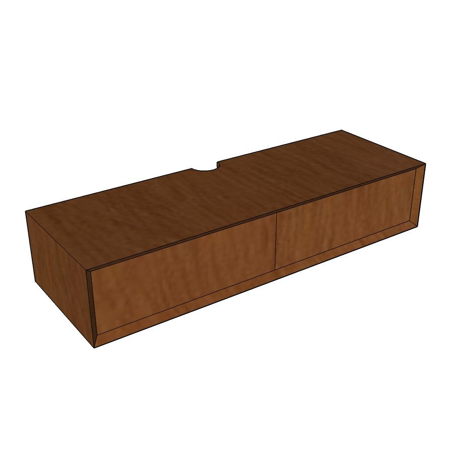 Klaus Wall Mounted TV Unit, 120 cms