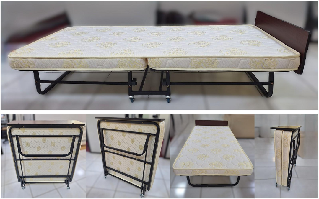 Folding Roll Away Bed With Mattress