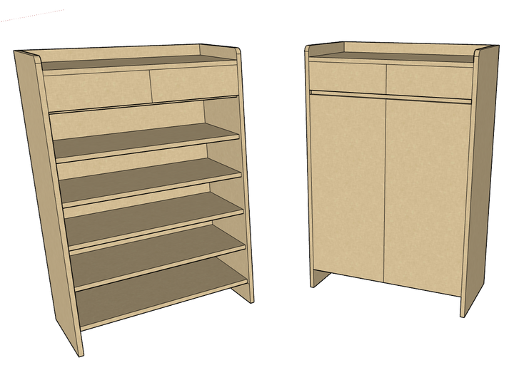 Nike Shoe Cabinet
