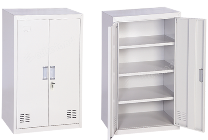 Steel Shoe Cabinet, 2 doors