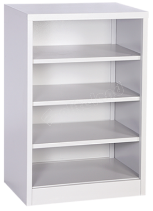 Shoe Cabinet, Steel, Open