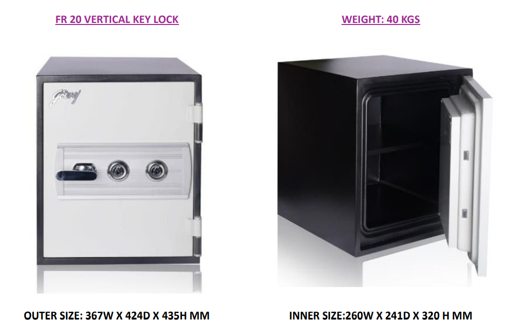 Godrej Fire Resistant Safes