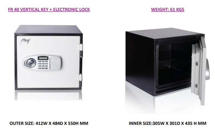 Godrej Fire Resistant Safes