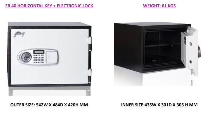 Godrej Fire Resistant Safes