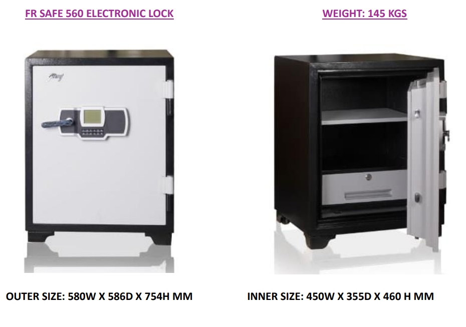 Godrej Fire Resistant Safes