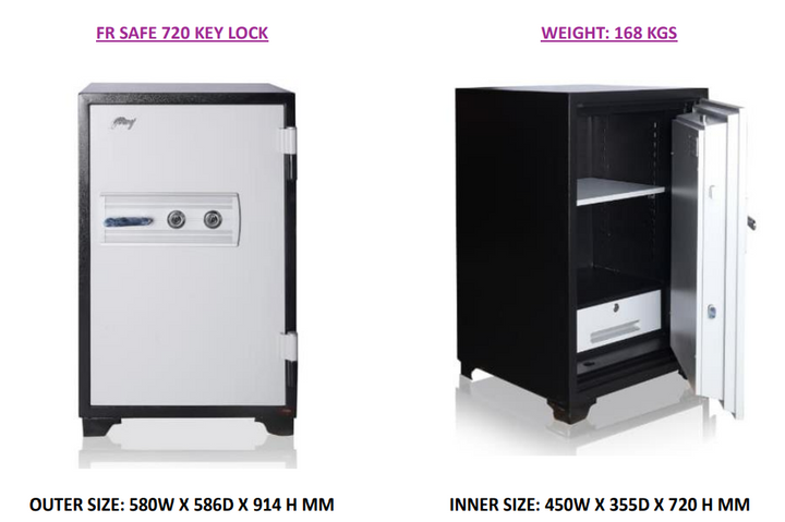 Godrej Fire Resistant Safes
