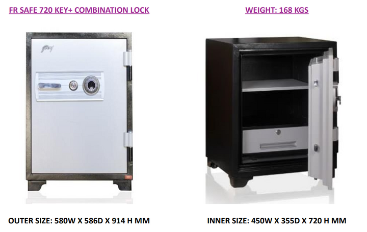 Godrej Fire Resistant Safes