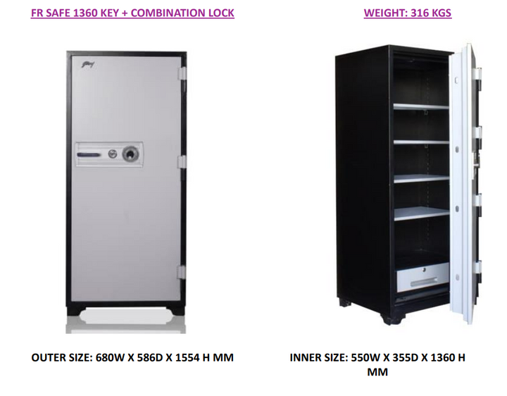 Godrej Fire Resistant Safes