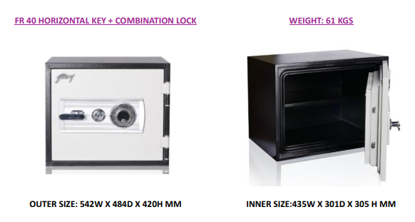 Godrej Fire Resistant Safes