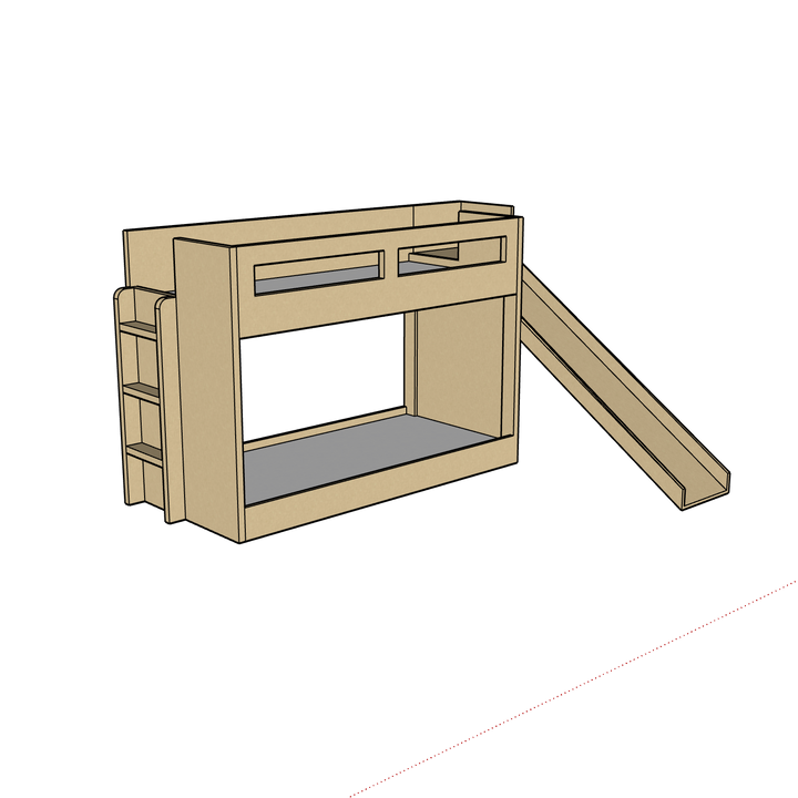 LEE Bunk Bed with Slide