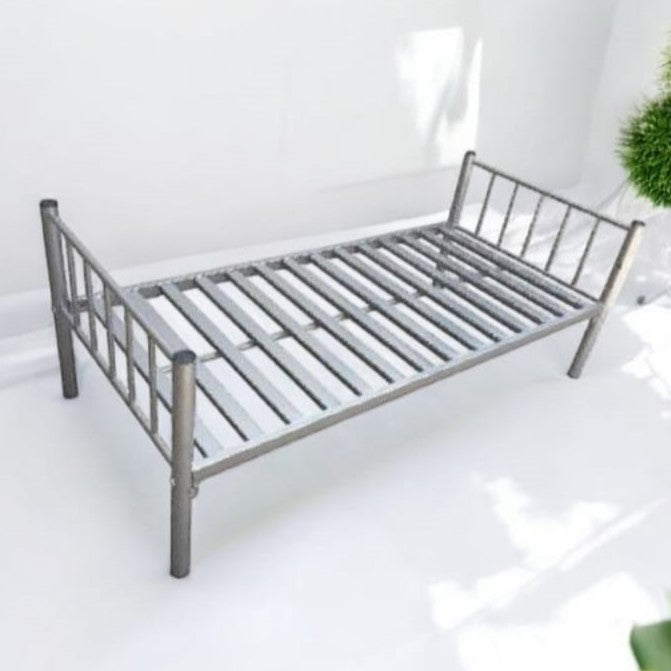 Steel Single Bed, HK-1, 18 Kgs