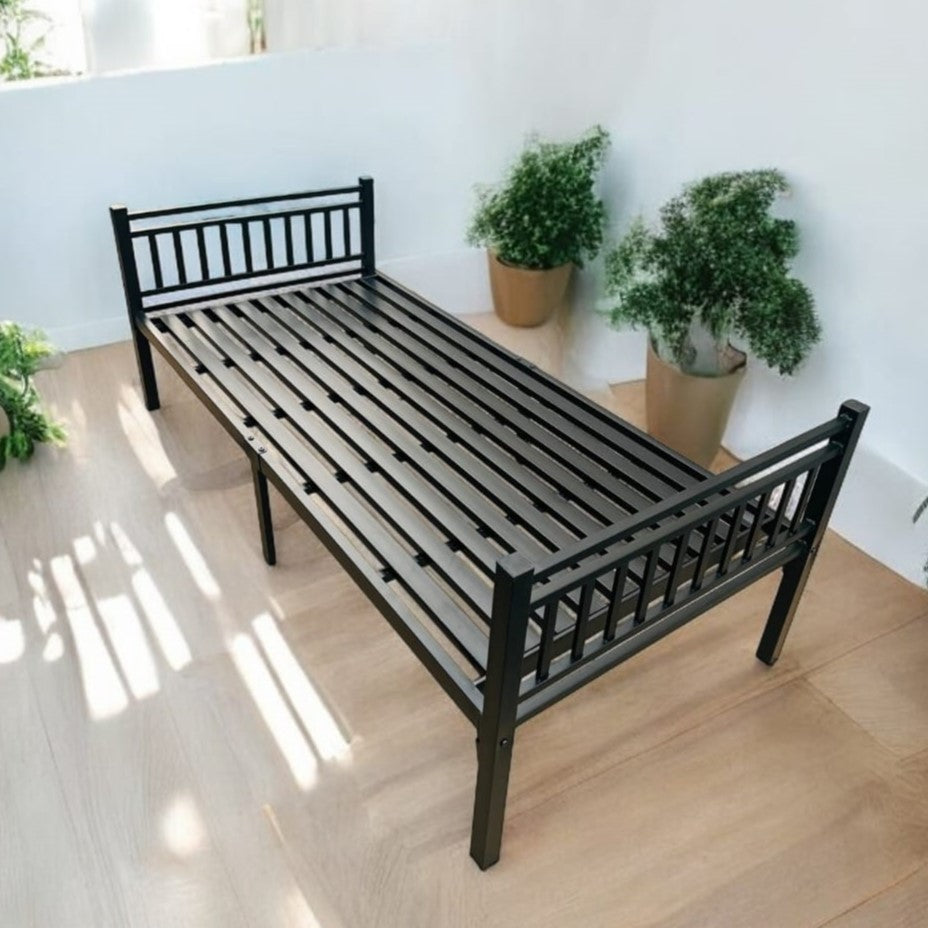 Steel single bed steel heavy duty UAE