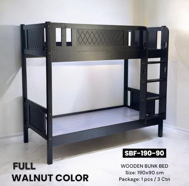 SB Wooden Bunk Bed, 90 x 190 cms, Ready Made
