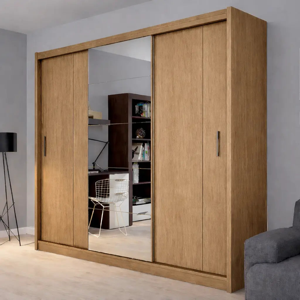 Sliding Door Wardrobe, 3 Door (300 cms), Custom Made