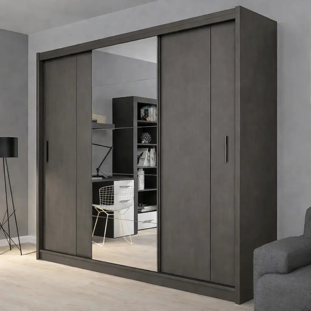 Sliding Door Wardrobe, 3 Door (300 cms), Custom Made