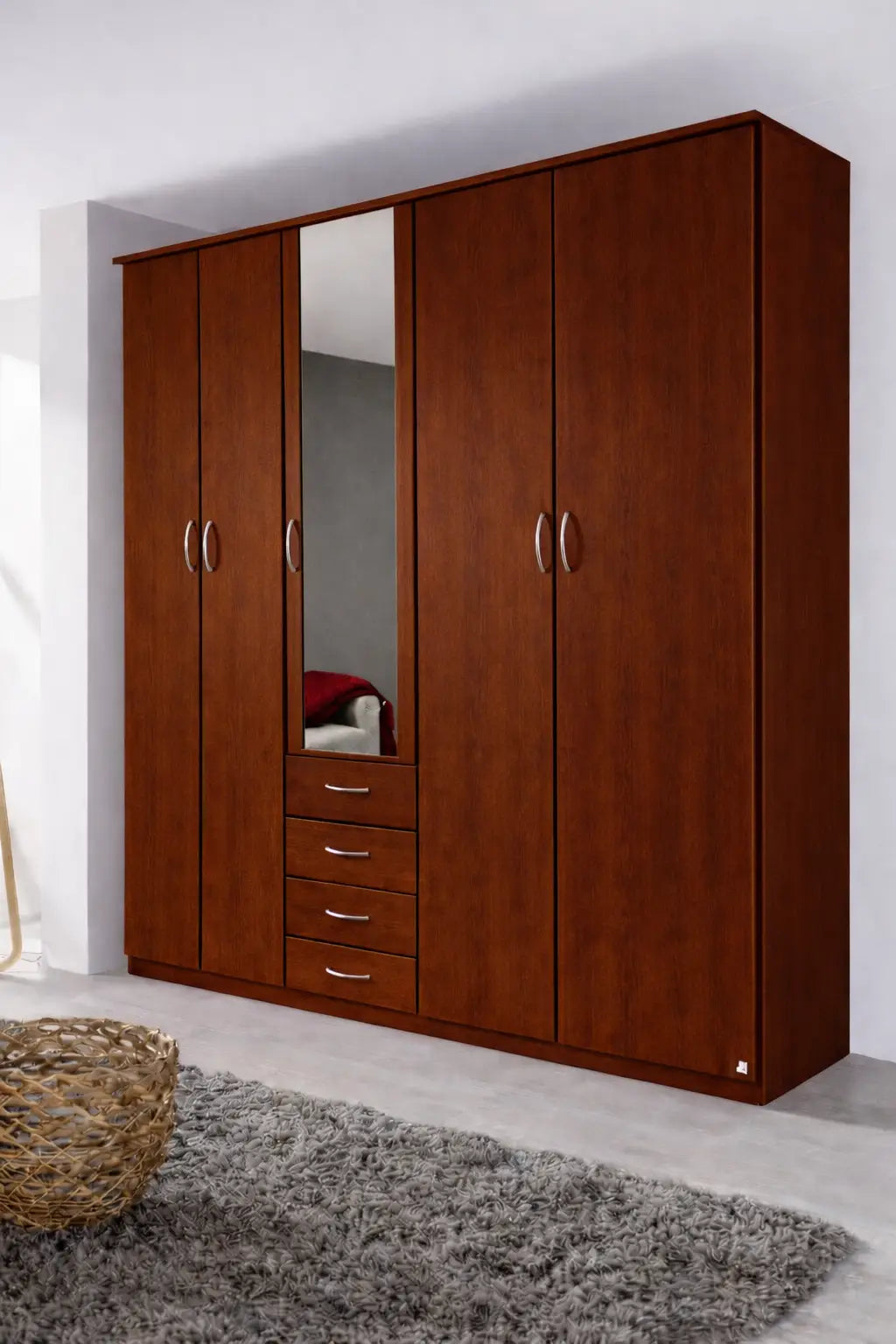 Wardrobe, 4 Door, MDF Custom