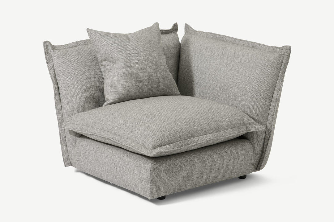 Fernsby Modular Sofa, Silver Grey - Classic Furniture Dubai UAE