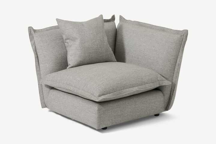 Fernsby Modular Sofa, Silver Grey - Classic Furniture Dubai UAE
