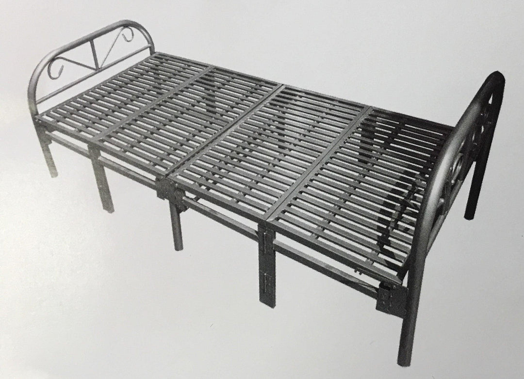 Folding Steel Bed 3 - Classic Furniture Dubai UAE