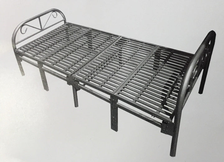 Folding Steel Bed 3 - Classic Furniture Dubai UAE