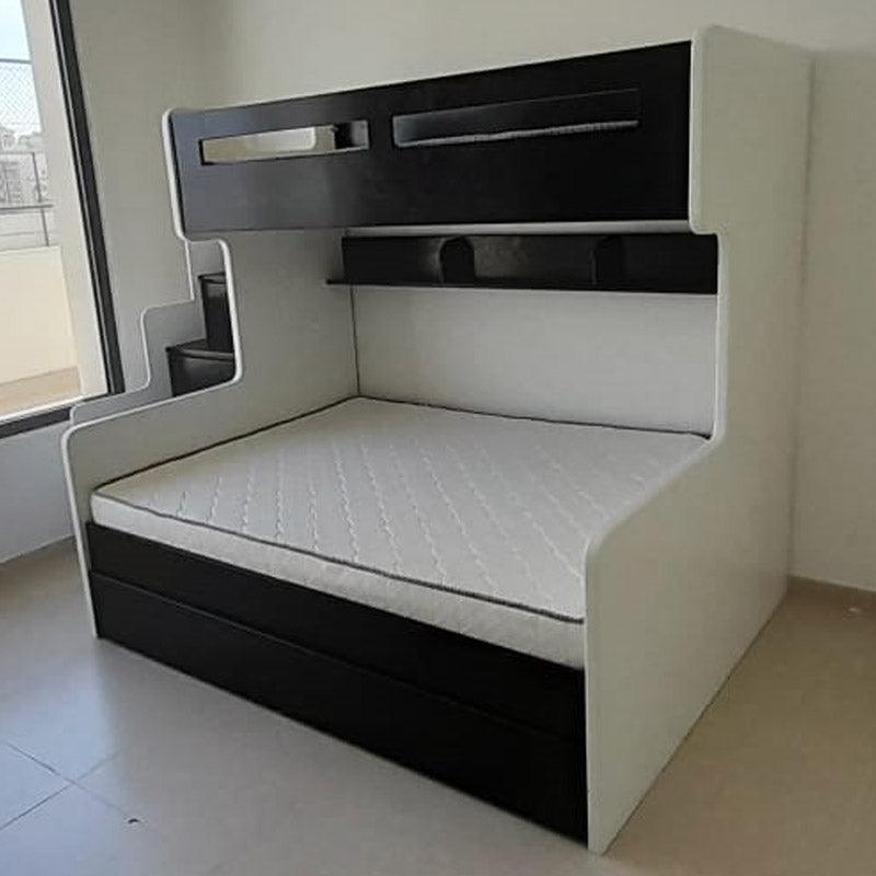 Future Bunk Bed, Single over Twin/Queen Bed with pullout drawer - Classic Furniture Dubai UAE