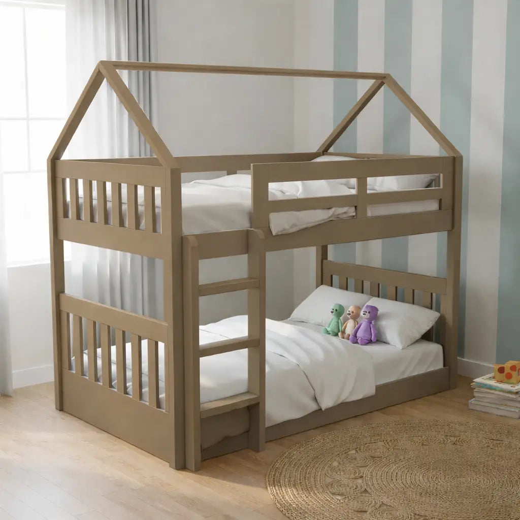 McHouse Bunk Bed, 120 x 200 cms