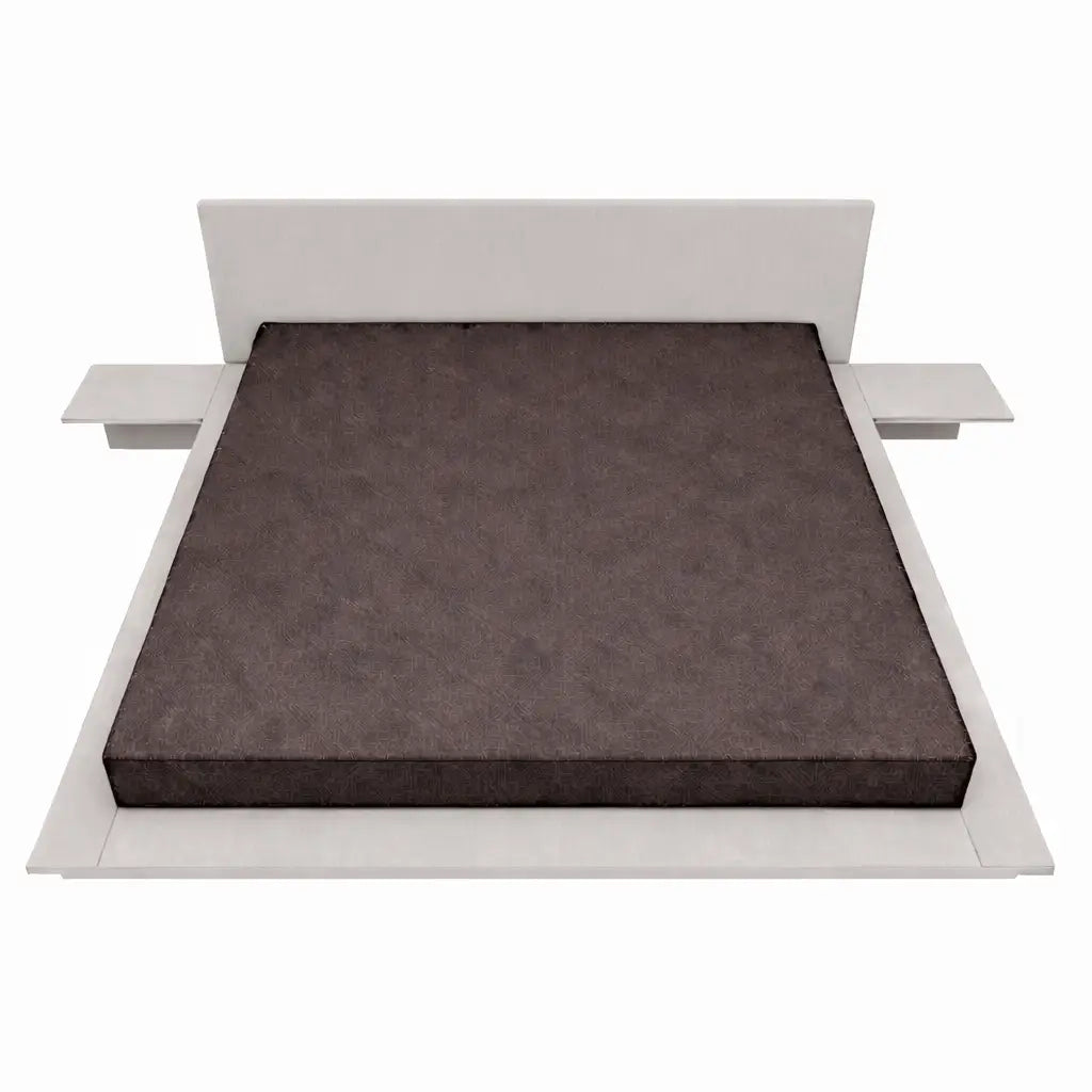 Oreo low bed with 2 side tables