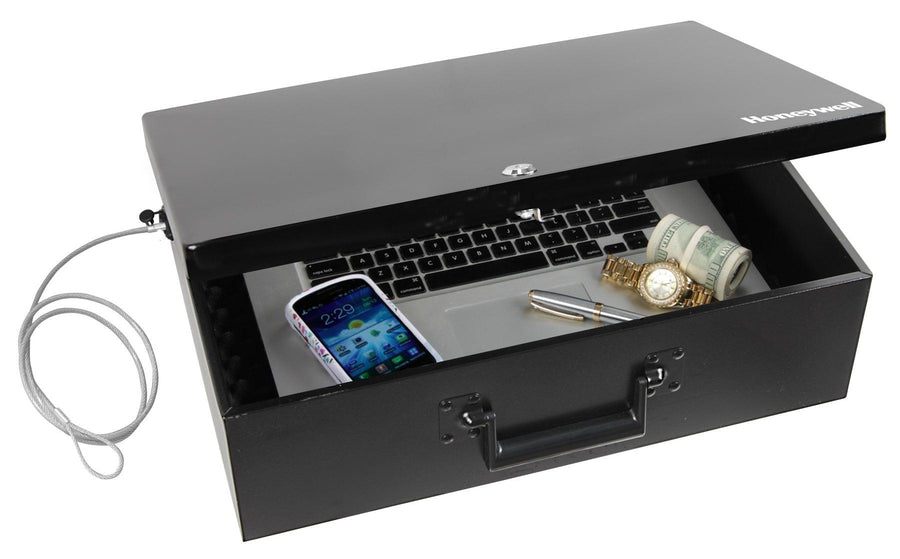 Honeywell Steel Safe with Key Lock, 5 Kgs, 23.7 Liters - Classic Furniture Dubai UAE