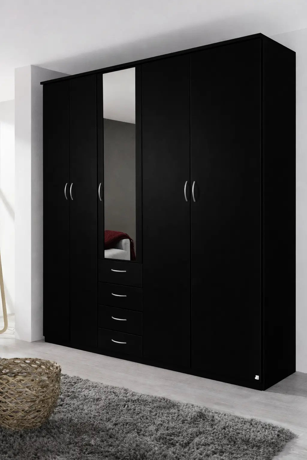 Wardrobe, 4 Door, MDF Custom