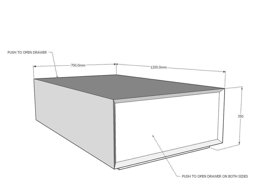Klaus Coffee Table Model B - Classic Furniture Dubai UAE