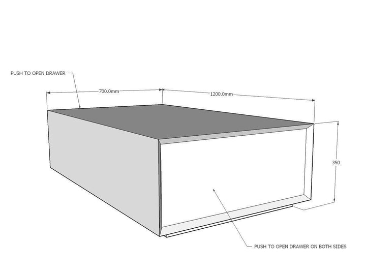 Klaus Coffee Table Model B - Classic Furniture Dubai UAE