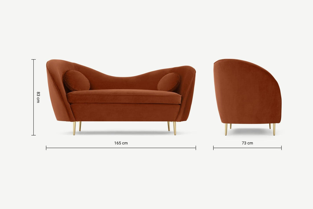 Kooper Sofa, 2 seater - Classic Furniture Dubai UAE